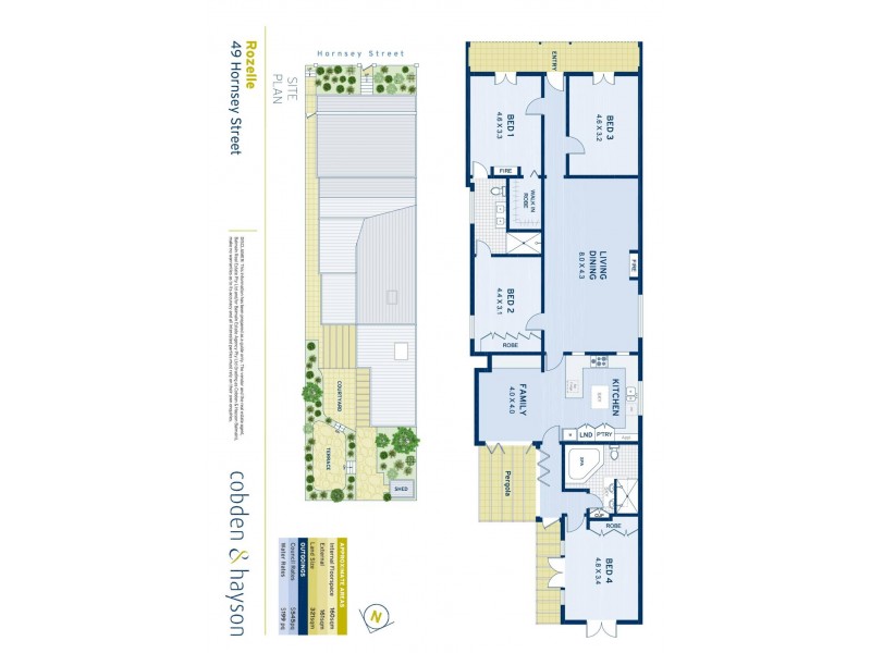 49 Hornsey Street, Rozelle NSW 2039 Floorplan