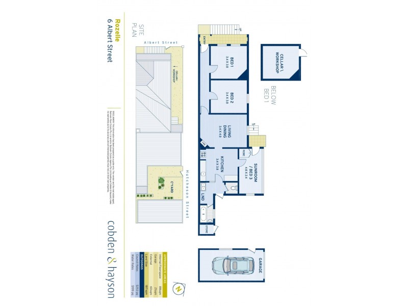 6 Albert Street, Rozelle NSW 2039 Floorplan