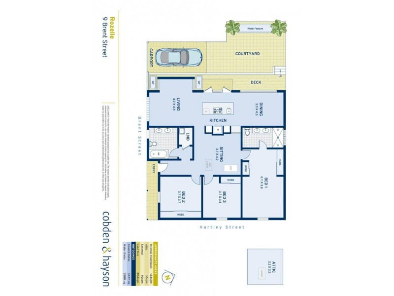 9 Brent Street, Rozelle NSW 2039 Floorplan