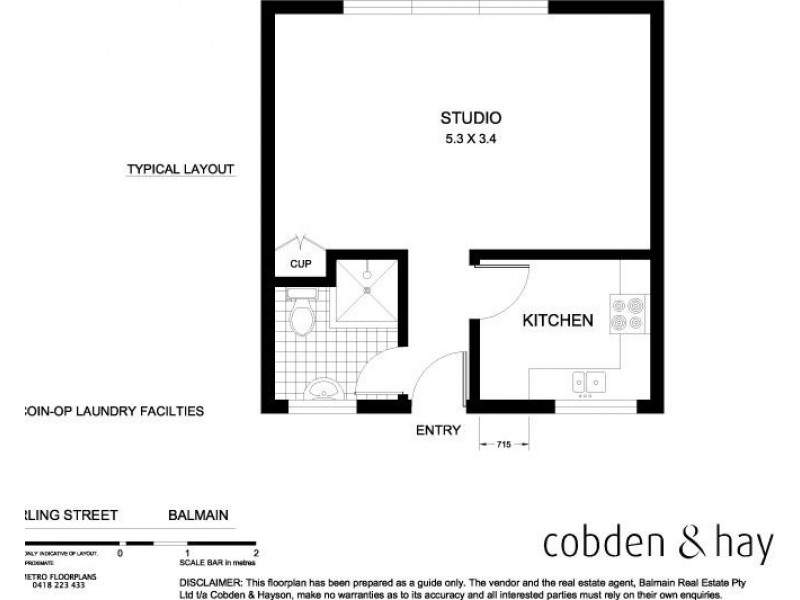 6/189 Darling Street, Balmain NSW 2041 Floorplan