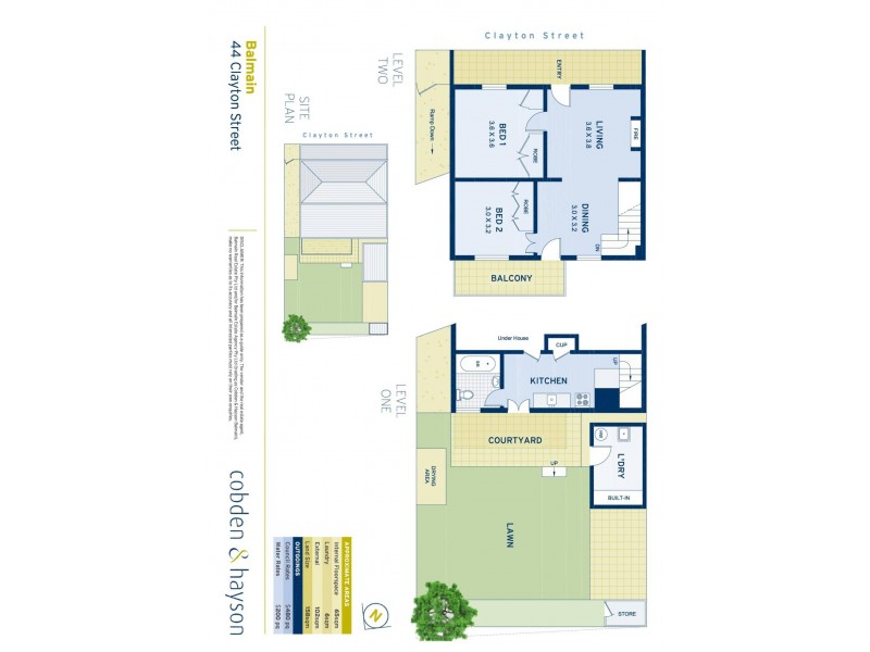 44 Clayton Street, Balmain NSW 2041 Floorplan