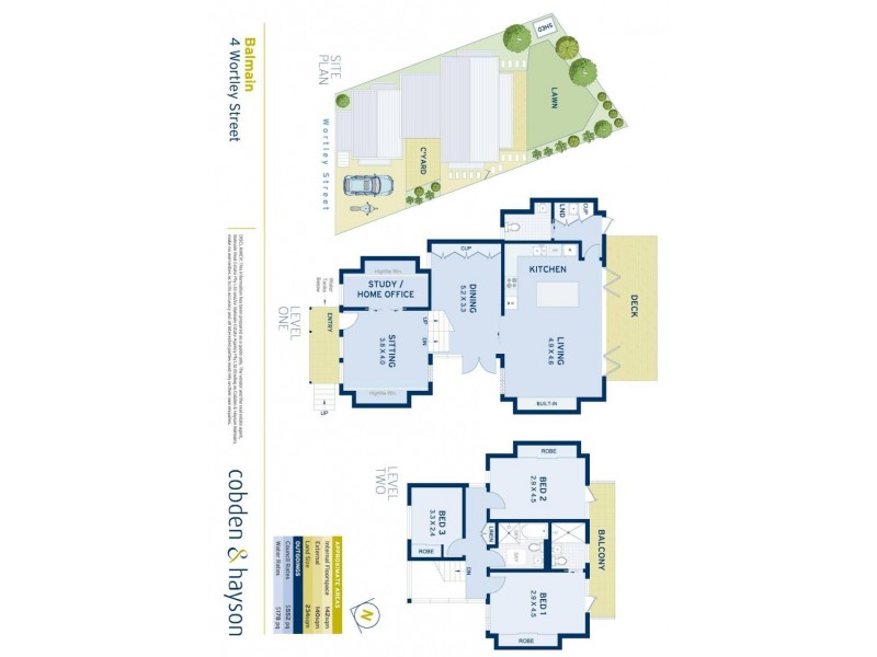 4 Wortley Street, Balmain NSW 2041 Floorplan