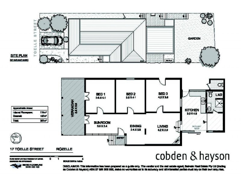 17 Toelle Street, Rozelle NSW 2039 Floorplan