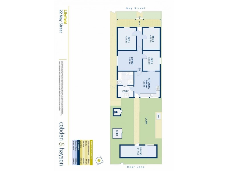 22 May Street, Lilyfield NSW 2040 Floorplan