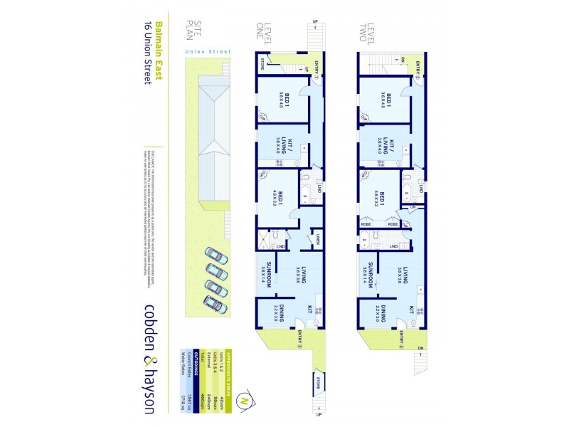 16 Union Street, Balmain East NSW 2041 Floorplan