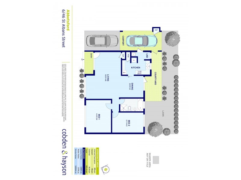 6/46 St Albans Street, Abbotsford NSW 2046 Floorplan
