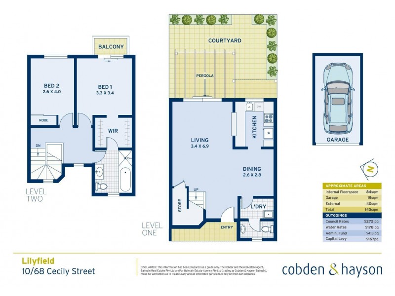 10/68-74 Cecily Street, Lilyfield NSW 2040 Floorplan