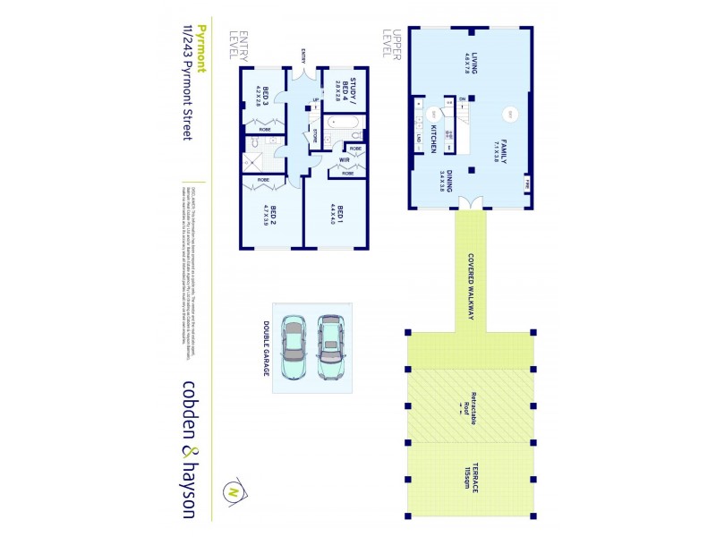 11/243 Pyrmont Street, Pyrmont NSW 2009 Floorplan