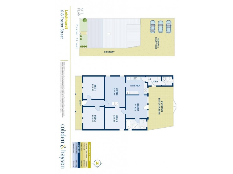6-8 Foster Street, Leichhardt NSW 2040 Floorplan