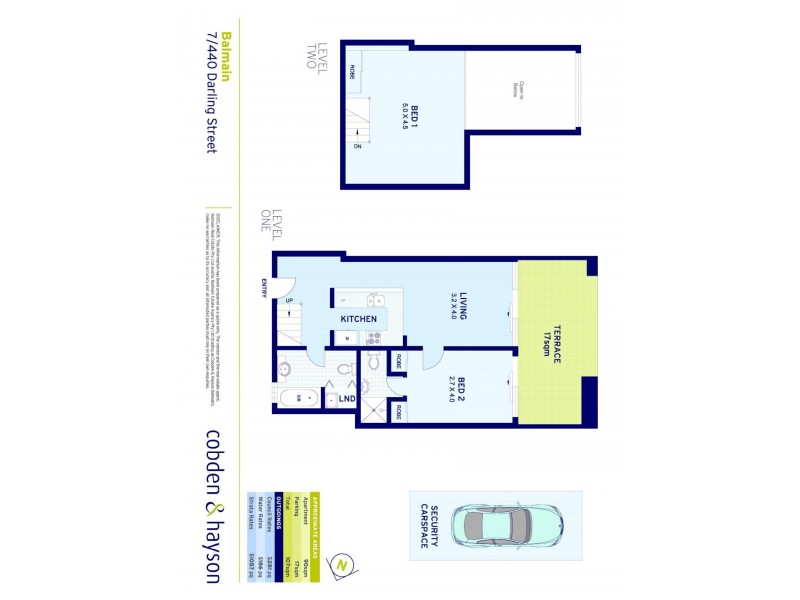 7/440 Darling Street, Balmain NSW 2041 Floorplan
