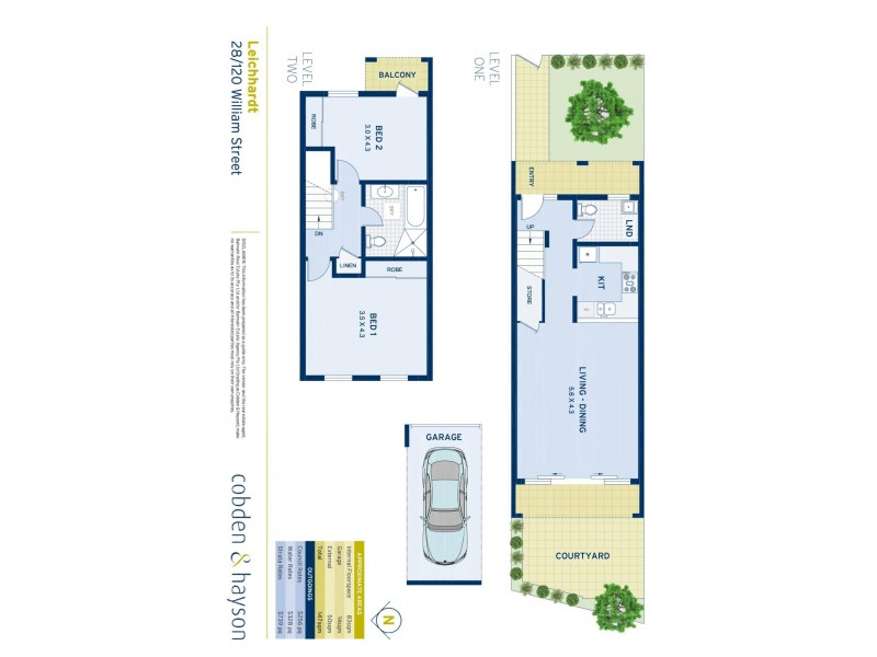 28/120 William Street, Leichhardt NSW 2040 Floorplan