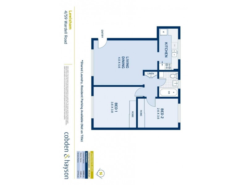 4/59 Wardell Road, Lewisham NSW 2049 Floorplan