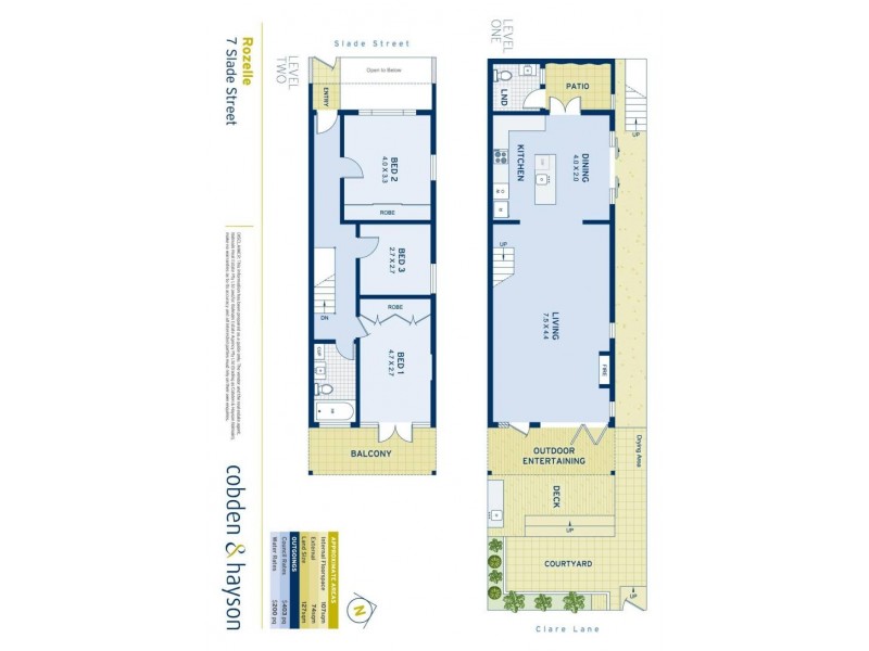7 Slade Street, Rozelle NSW 2039 Floorplan