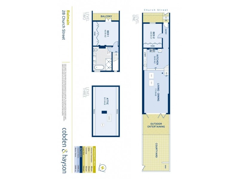 28 Church Street, Balmain NSW 2041 Floorplan