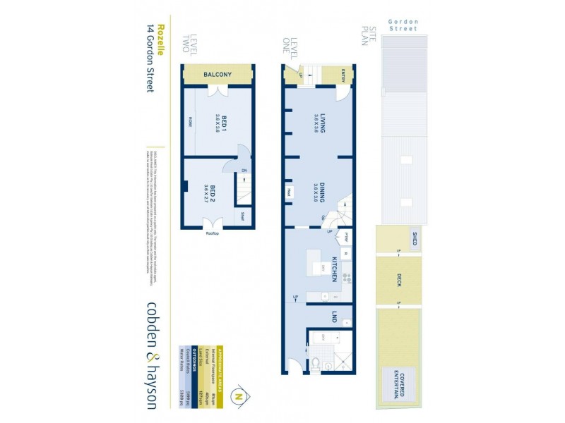 14 Gordon Street, Rozelle NSW 2039 Floorplan
