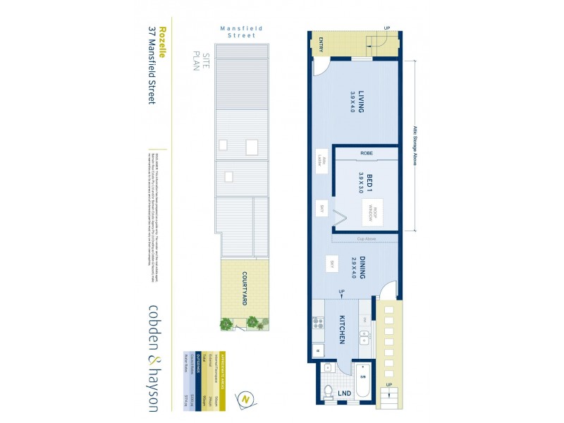 37 Mansfield Street, Rozelle NSW 2039 Floorplan