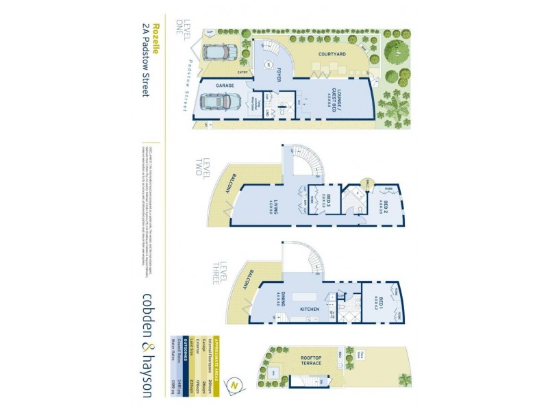 2a Padstow Street, Rozelle NSW 2039 Floorplan