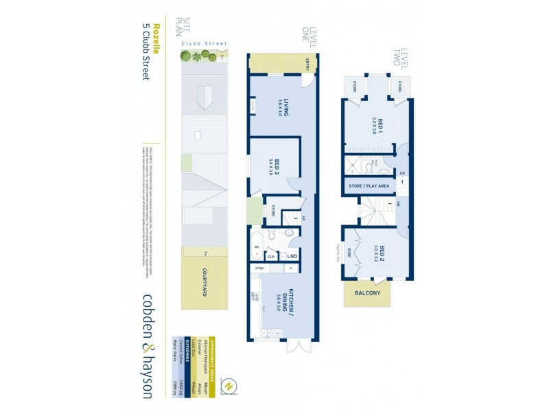 5 Clubb Street, Rozelle NSW 2039 Floorplan