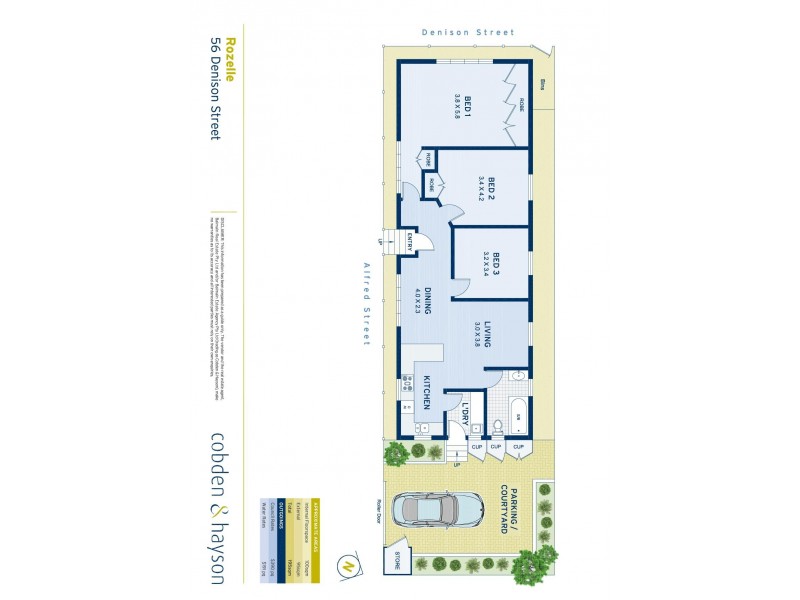 56 Denison Street, Rozelle NSW 2039 Floorplan
