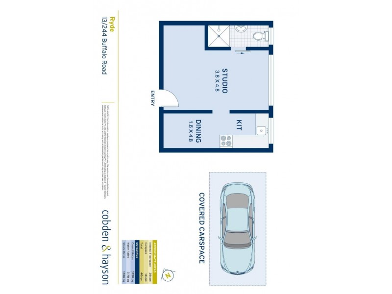 13/244 Buffalo Road, Ryde NSW 2112 Floorplan