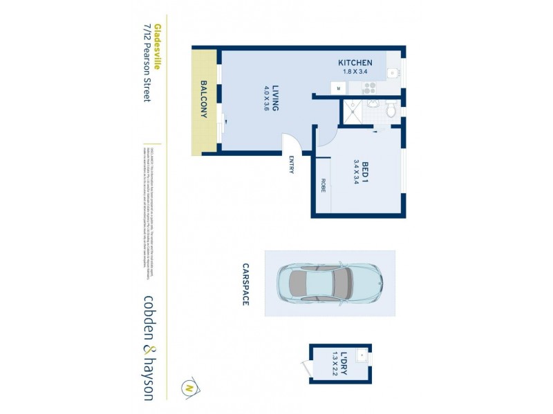 7/12 Pearson Street, Gladesville NSW 2111 Floorplan