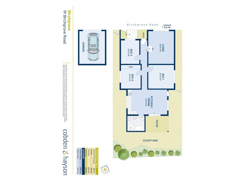 91 Birchgrove Road, Birchgrove NSW 2041 Floorplan