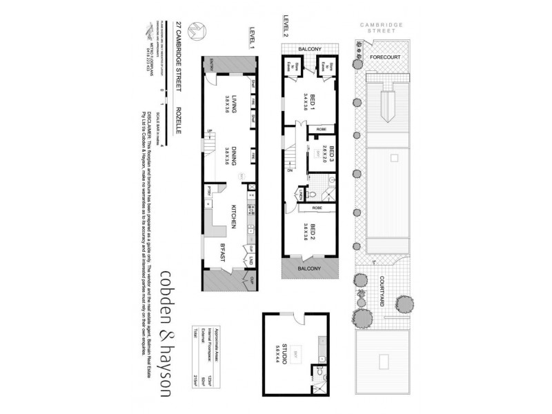 27 Cambridge Street, Rozelle NSW 2039 Floorplan