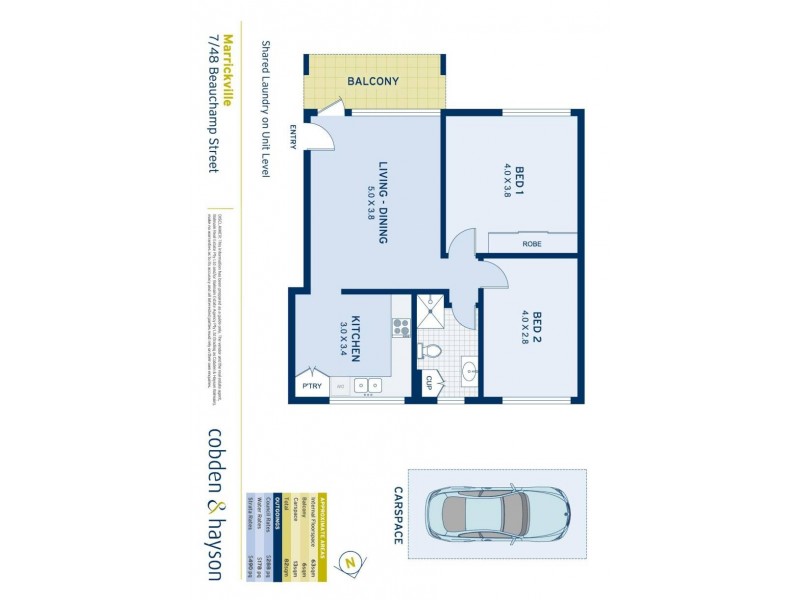 7/48 Beauchamp Street, Marrickville NSW 2204 Floorplan