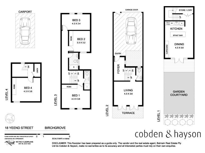 18 Yeend Street, Birchgrove NSW 2041 Floorplan