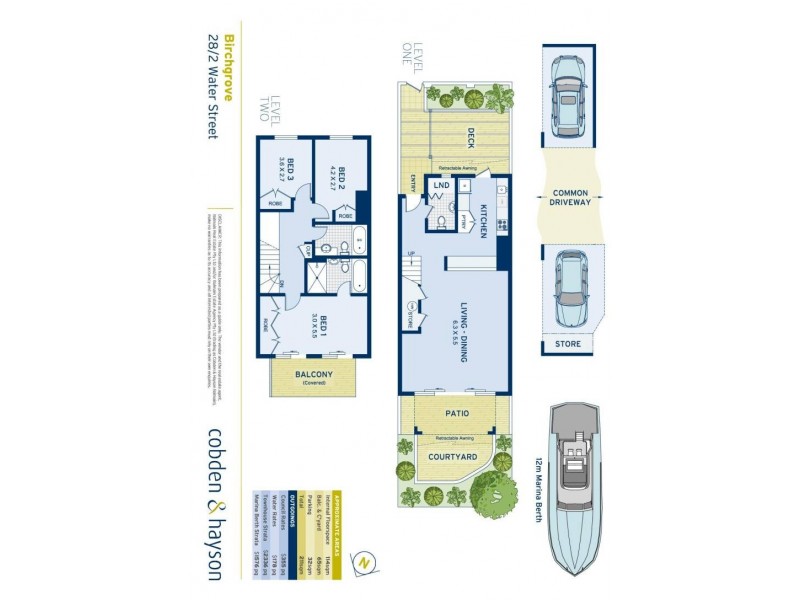 28/8 Water Street, Birchgrove NSW 2041 Floorplan