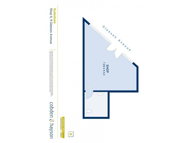 Shop 1/11 Gleeson Avenue, Sydenham NSW 2044 Floorplan