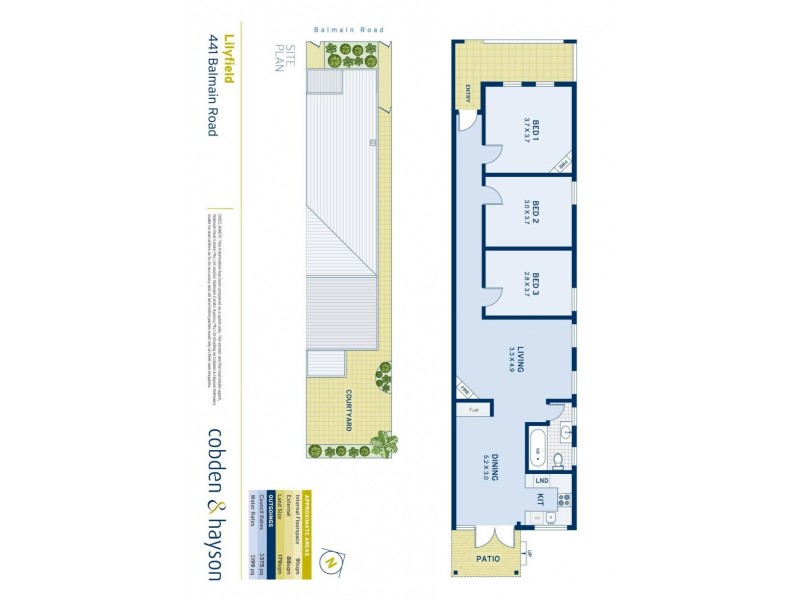 441 Balmain Road, Lilyfield NSW 2040 Floorplan