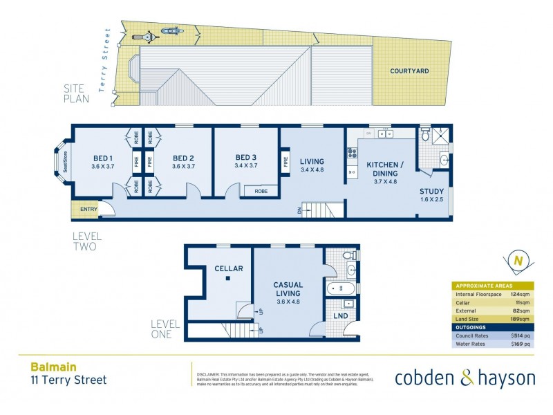 11 Terry Street, Balmain NSW 2041 Floorplan