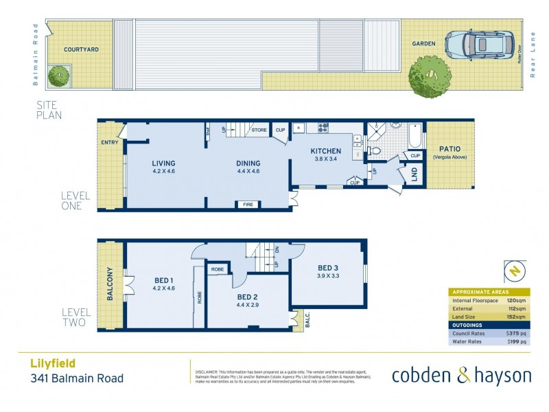 341 Balmain Road, Lilyfield NSW 2040 Floorplan