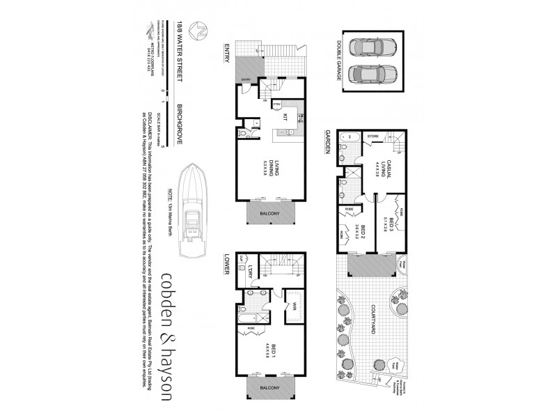 18/8 Water Street, Birchgrove NSW 2041 Floorplan