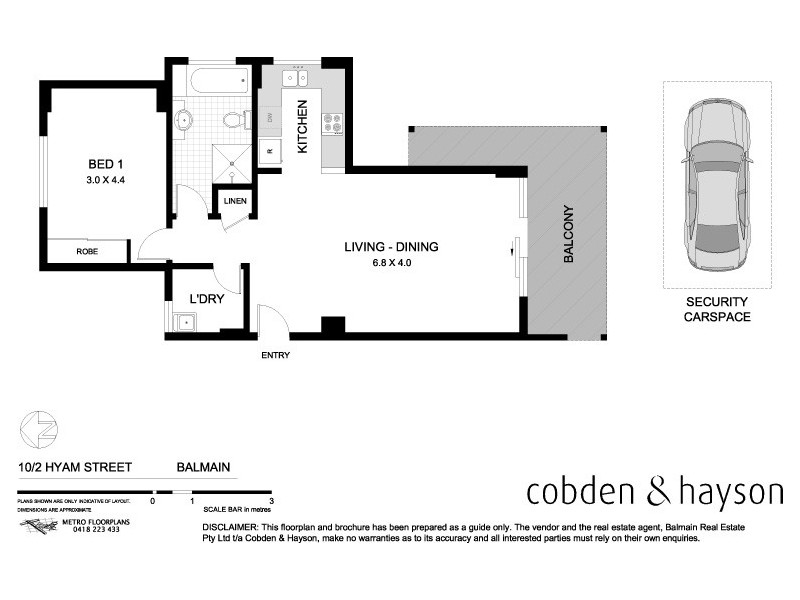 10/2 Hyam Street, Balmain NSW 2041 Floorplan