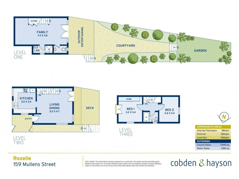 159 Mullens Street, Rozelle NSW 2039 Floorplan