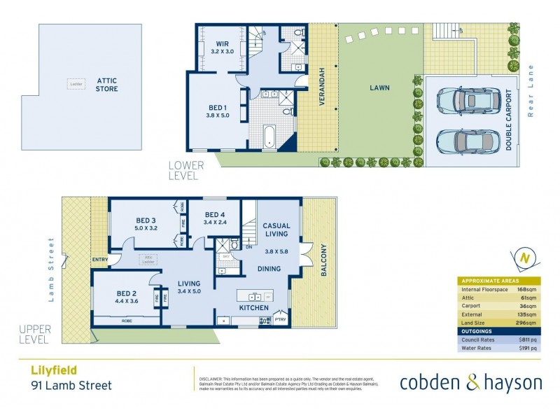 91 Lamb Street, Lilyfield NSW 2040 Floorplan