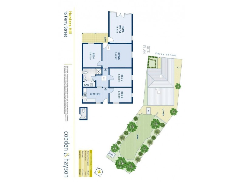 16 Ferry Street, Hunters Hill NSW 2110 Floorplan