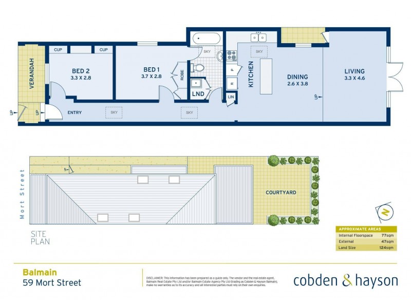 59 Mort Street, Balmain NSW 2041 Floorplan