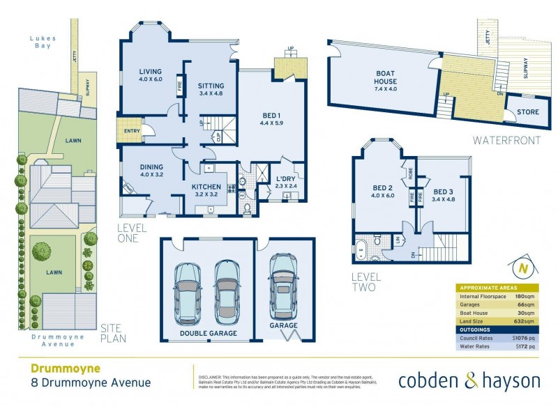 8 Drummoyne Avenue, Drummoyne NSW 2047 Floorplan