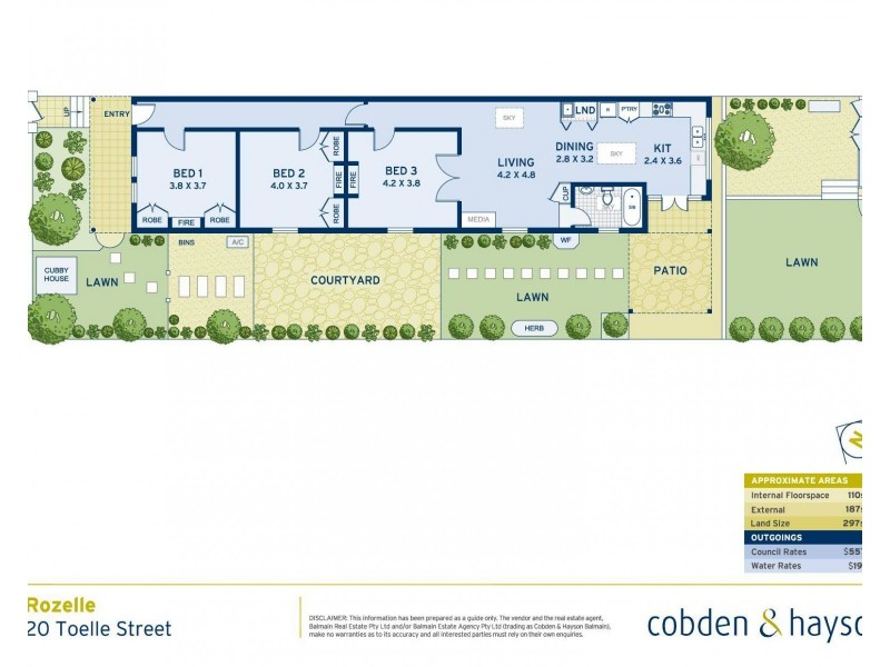 20 Toelle Street, Rozelle NSW 2039 Floorplan