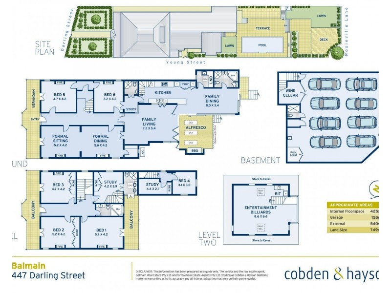 447 Darling Street, Balmain NSW 2041 Floorplan
