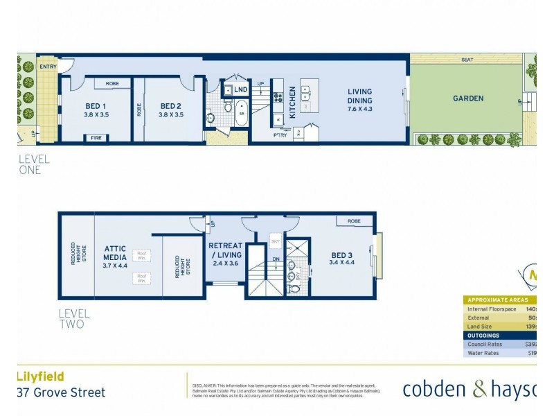 37 Grove Street, Lilyfield NSW 2040 Floorplan
