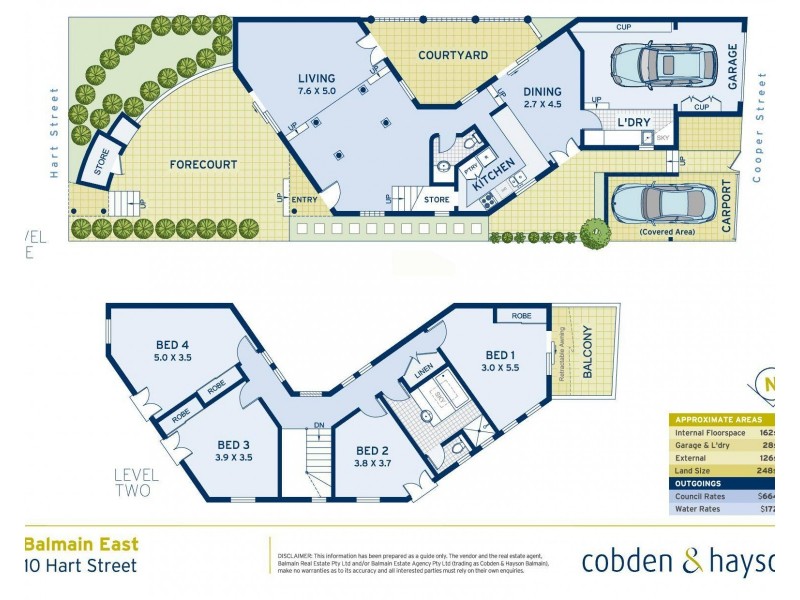 10 Hart Street, Balmain East NSW 2041 Floorplan