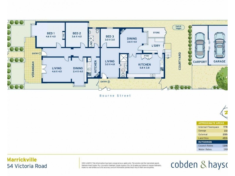 54 Victoria Road, Marrickville NSW 2204 Floorplan