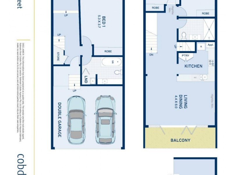 3/26 Mullens Street, Balmain NSW 2041 Floorplan