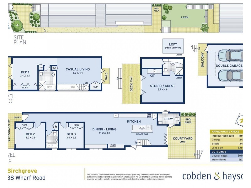 38 Wharf Road, Birchgrove NSW 2041 Floorplan