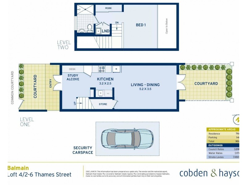 Loft 4/2-6 Thames Street, Balmain NSW 2041 Floorplan