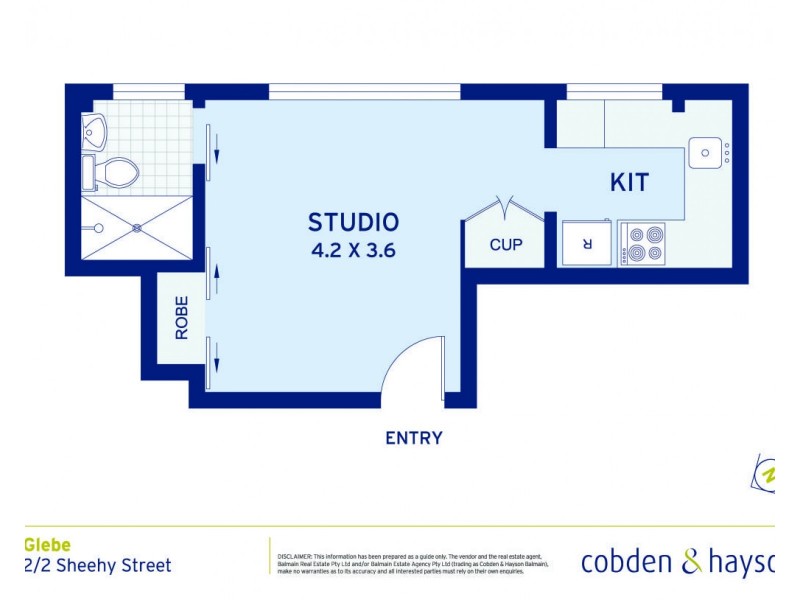 2/2 Sheehy Street, Glebe NSW 2037 Floorplan